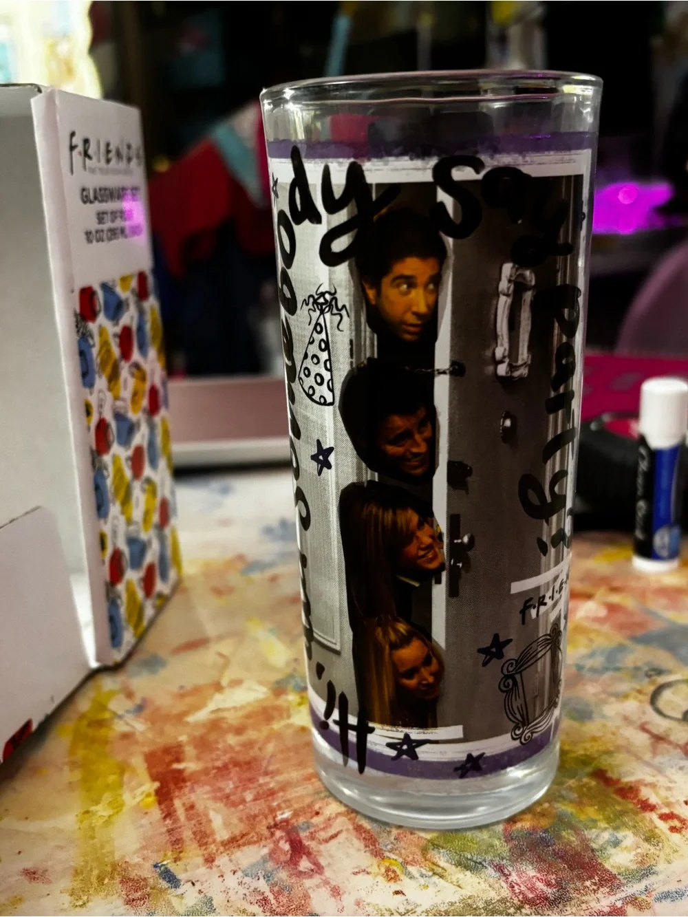 FRIENDS Glassware Set with original Packaging